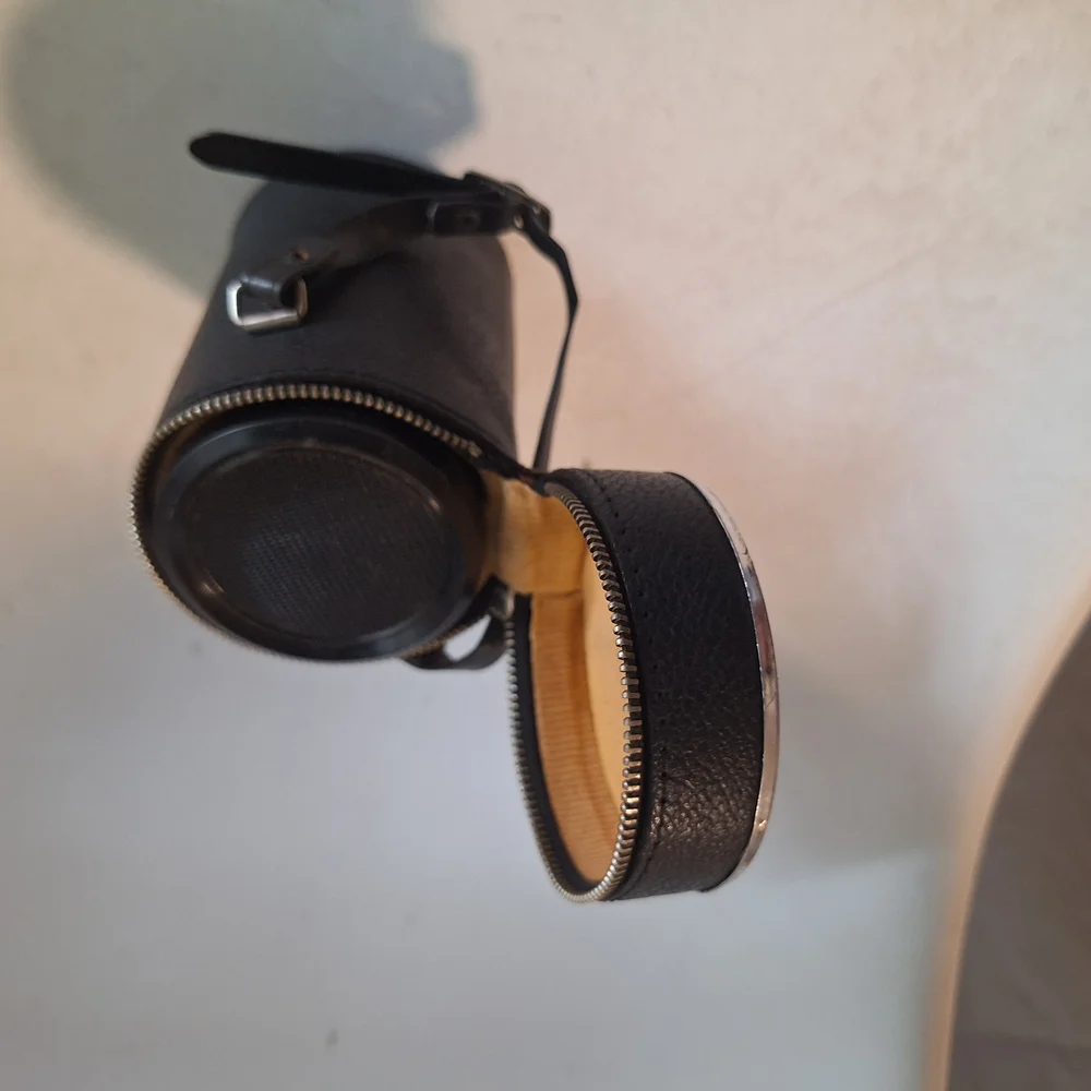 Black Camera Lens with Case